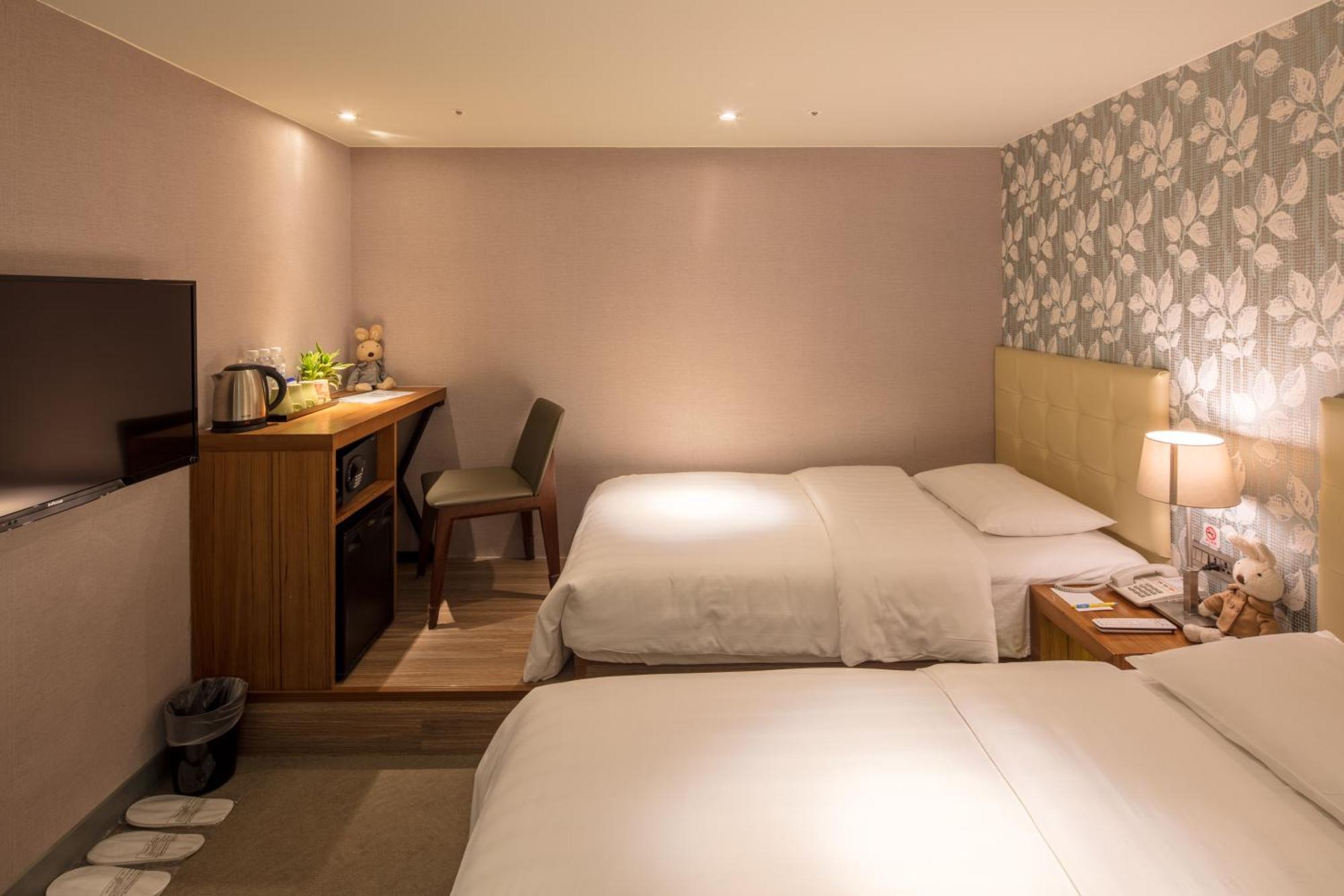 Urtrip Hotel Taipei Rum bild